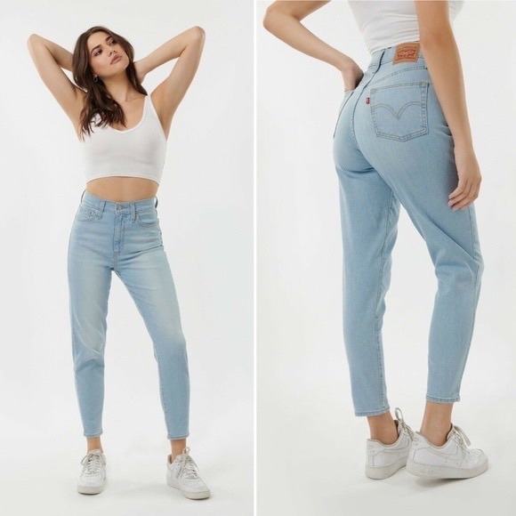 high waisted taper